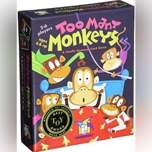 "Too Many Monkeys" card game by Gamewright